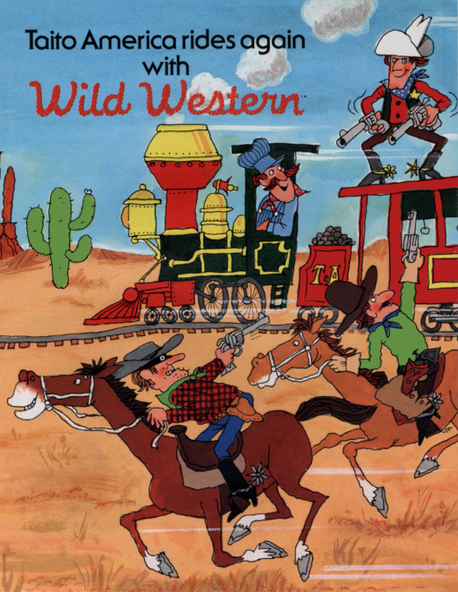 Wild Western (set 2) Arcade Game Cover